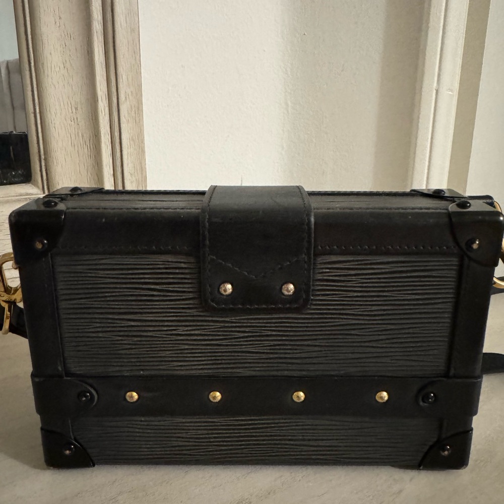 Black and Gold Designer Men's Bag - Picture 2 of 4